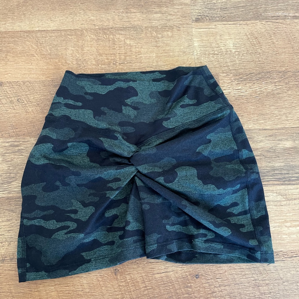 Bombshell Sportswear Camo Scrunch Shorts